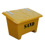 Vejsandkasse 250 l gul