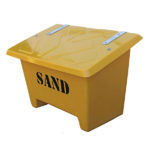 Vejsandkasse 250 l gul